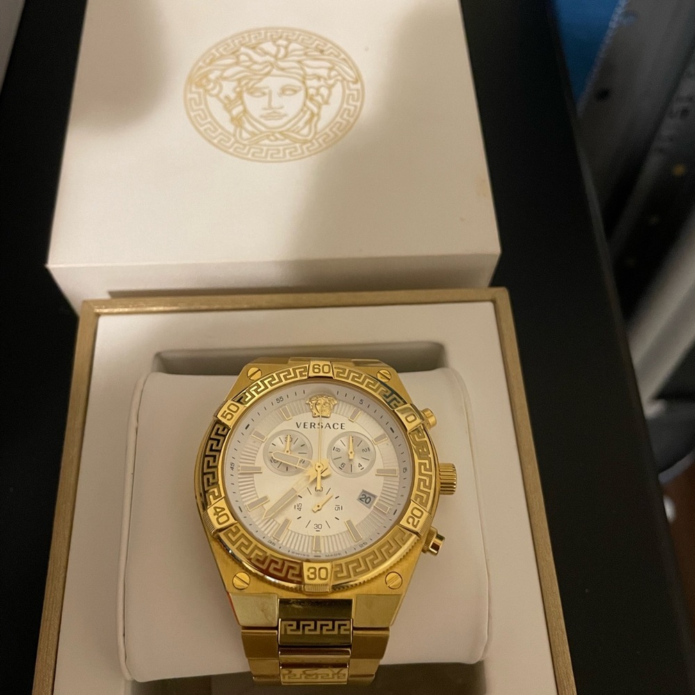 Versace Gold Watch